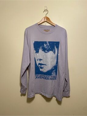 TAYLOR SWIFT MIDNIGHTS Lavender Haze Long Sleeve Graphic Tee Taylor Swift. Sz L